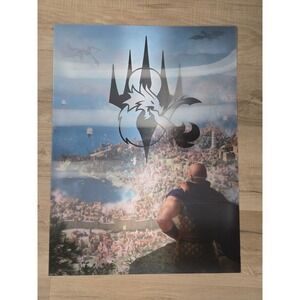 Magic The Gathering MTG Baldur's Gate Promotional Lenticular Poster D&D Art